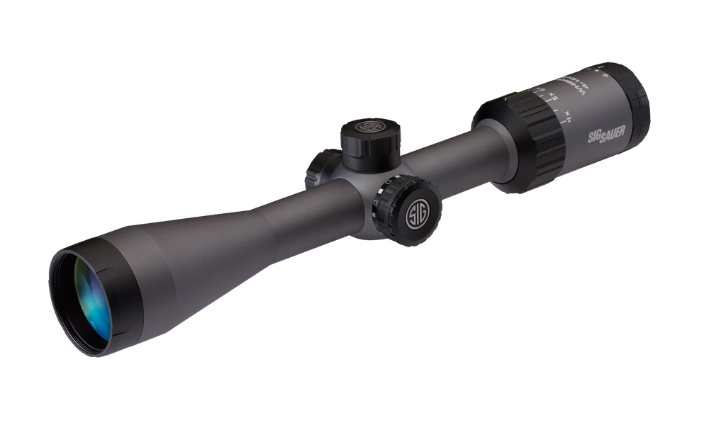 SIG SAUER RIFLESCOPES SIG SAUER Whiskey 3 412x40 1" SFP Quadplex