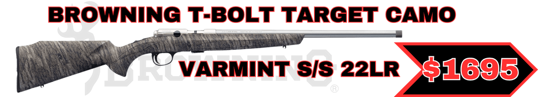 BROWNING TARGET CAMO VARMINT SS 22LR