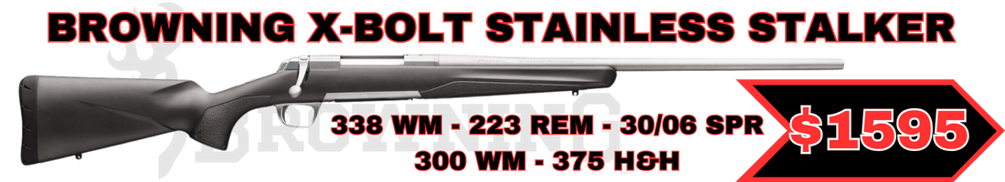 BROWNING X BOLT STAINLESS STALKER 338 WM