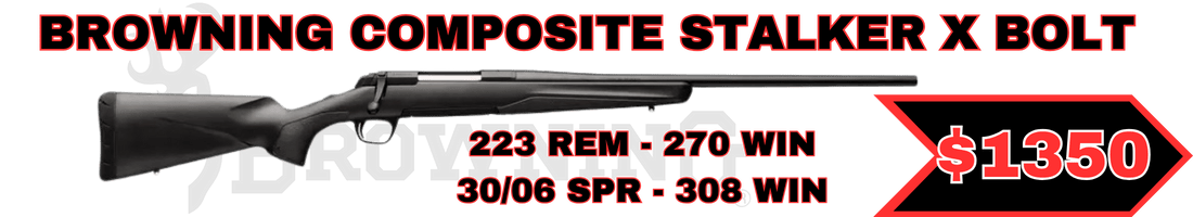BROWNING composite stalker x bolt 223 rem