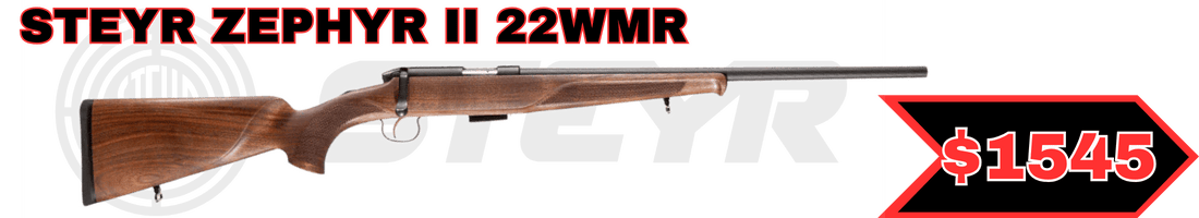 STEYR ZEPHYR ii 22WMR